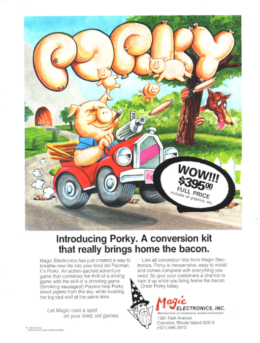 Porky Game Cover